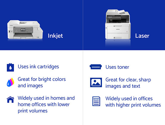 inkjet vs laser